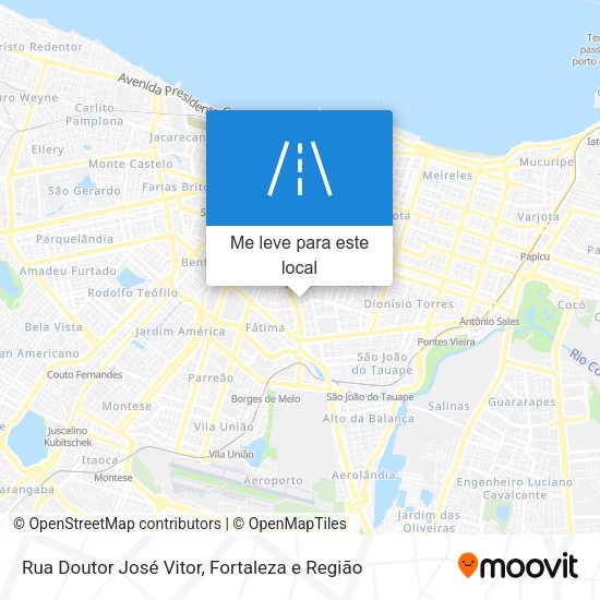 Rua Doutor José Vitor mapa
