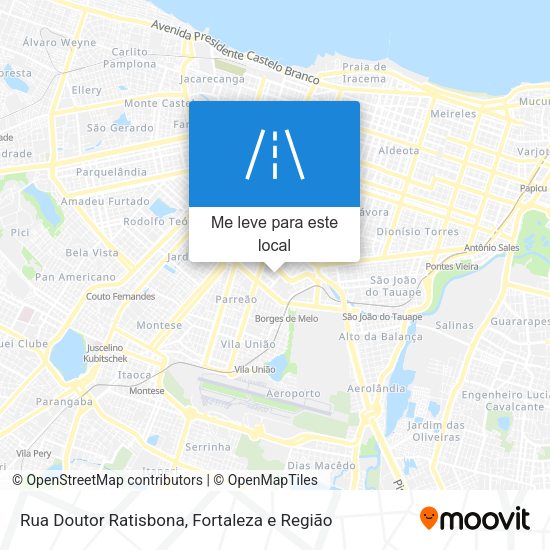 Rua Doutor Ratisbona mapa