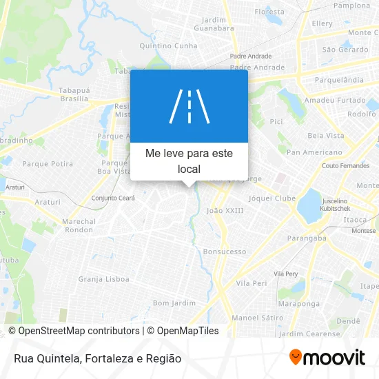 Rua Quintela mapa