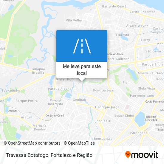 Travessa Botafogo mapa