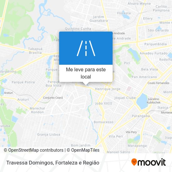 Travessa Domingos mapa