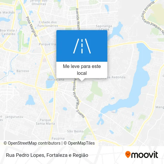 Rua Pedro Lopes mapa