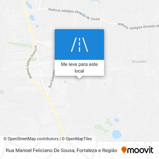 Rua Manoel Feliciano De Sousa mapa