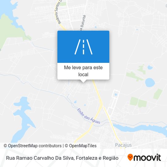 Rua Ramao Carvalho Da Silva mapa