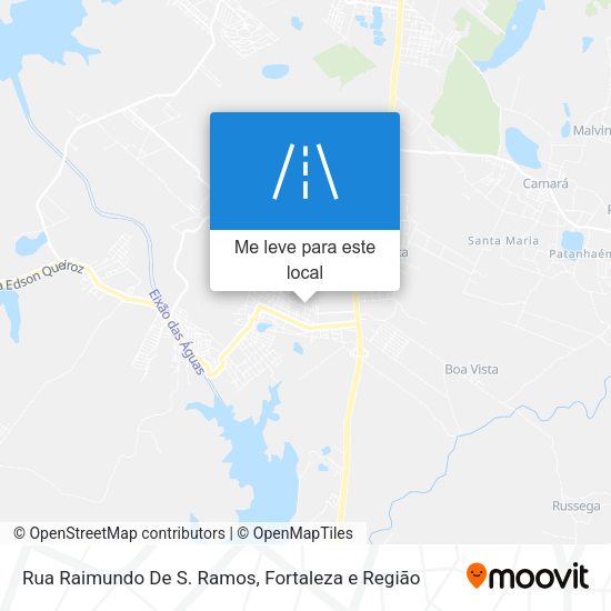 Rua Raimundo De S. Ramos mapa