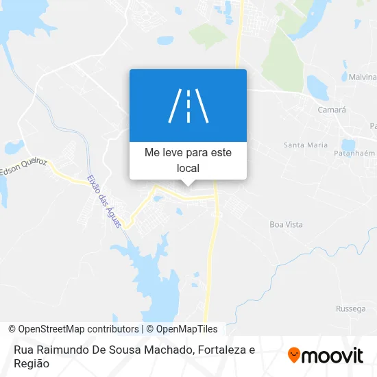 Rua Raimundo De Sousa Machado mapa