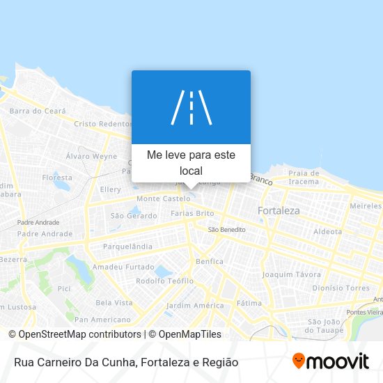 Rua Carneiro Da Cunha mapa