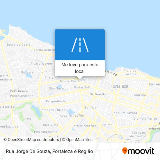 Rua Jorge De Souza mapa