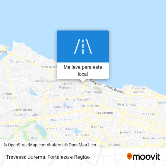 Travessa Jurema mapa