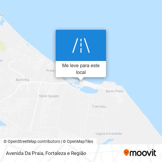 Avenida Da Praia mapa