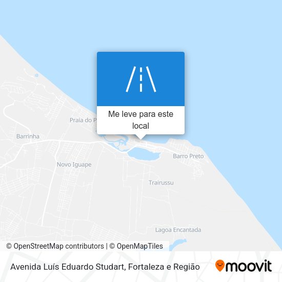 Avenida Luís Eduardo Studart mapa
