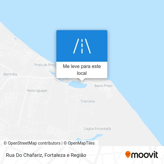 Rua Do Chafariz mapa