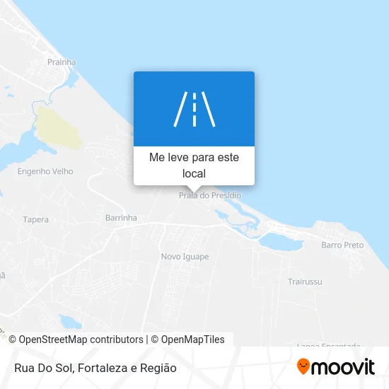 Rua Do Sol mapa