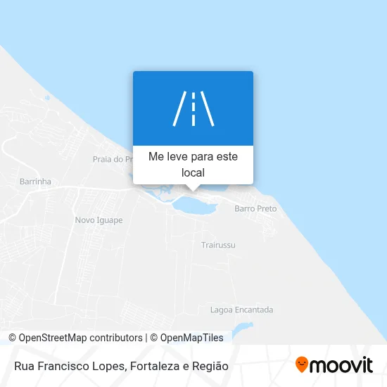 Rua Francisco Lopes mapa