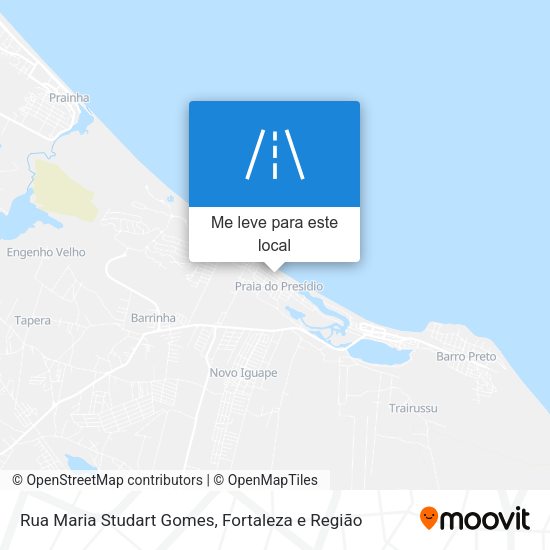 Rua Maria Studart Gomes mapa