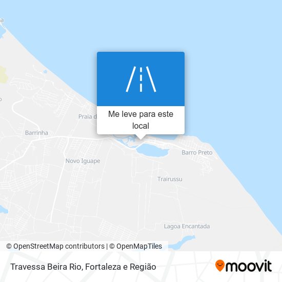 Travessa Beira Rio mapa