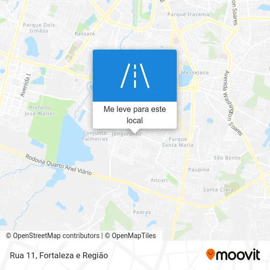 Rua 11 mapa