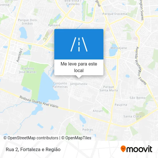 Rua 2 mapa