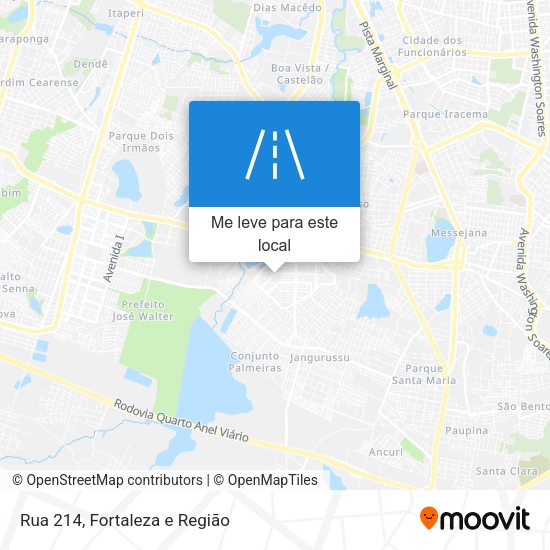 Rua 214 mapa
