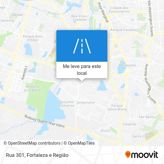 Rua 301 mapa
