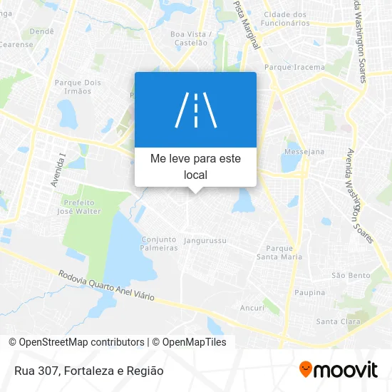Rua 307 mapa