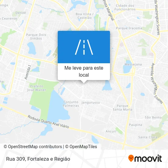 Rua 309 mapa
