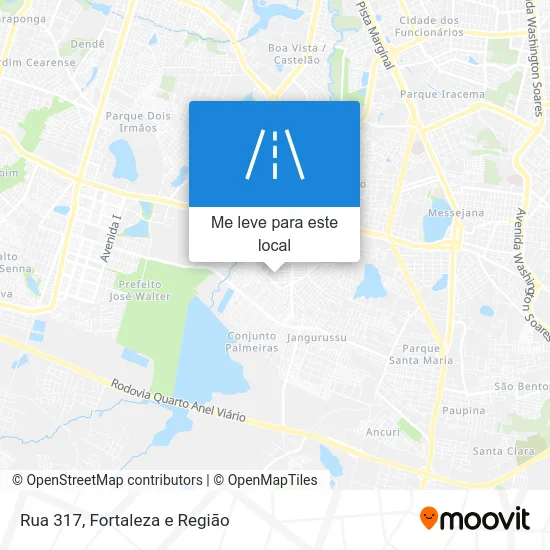 Rua 317 mapa