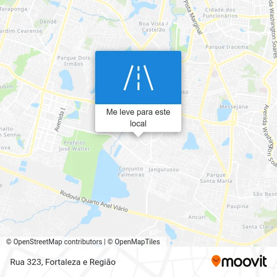 Rua 323 mapa