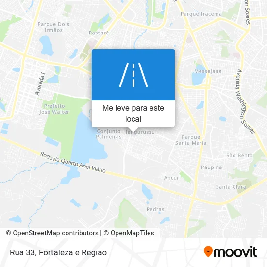Rua 33 mapa