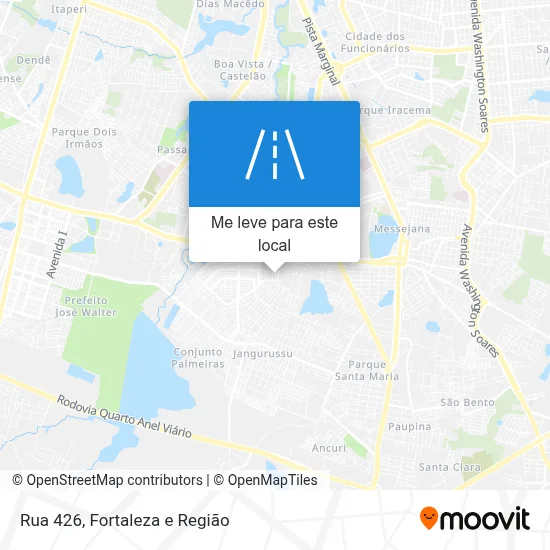 Rua 426 mapa