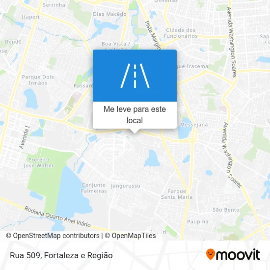 Rua 509 mapa