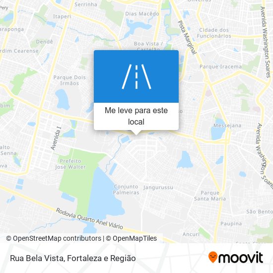 Rua Bela Vista mapa