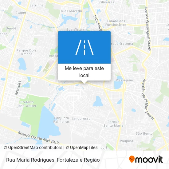 Rua Maria Rodrigues mapa