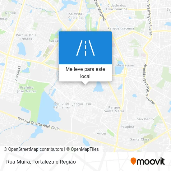 Rua Muira mapa