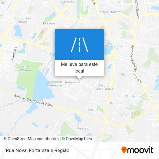 Rua Nova mapa