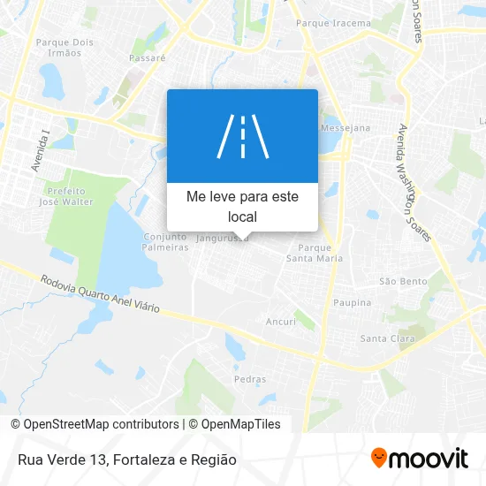Rua Verde 13 mapa
