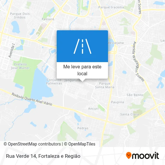 Rua Verde 14 mapa