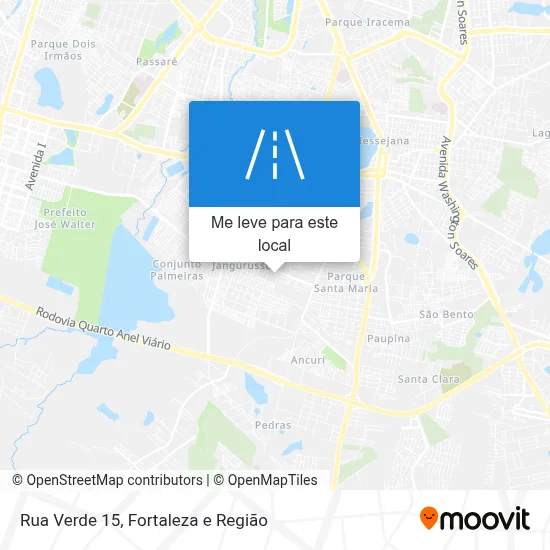 Rua Verde 15 mapa