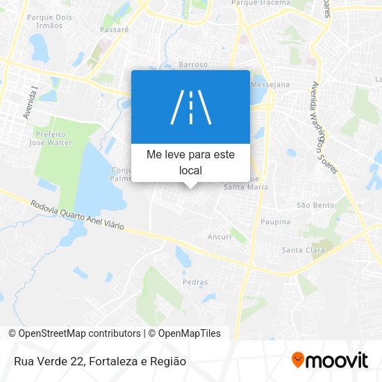 Rua Verde 22 mapa