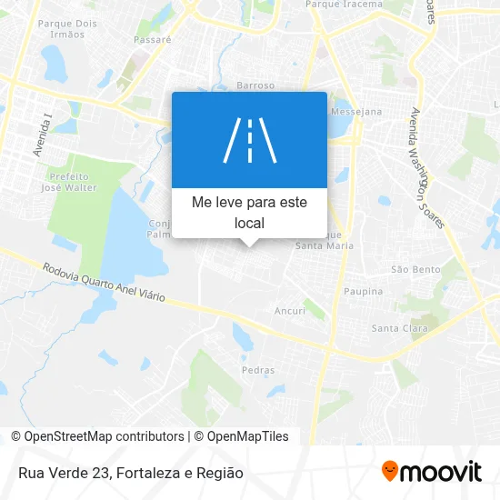 Rua Verde 23 mapa