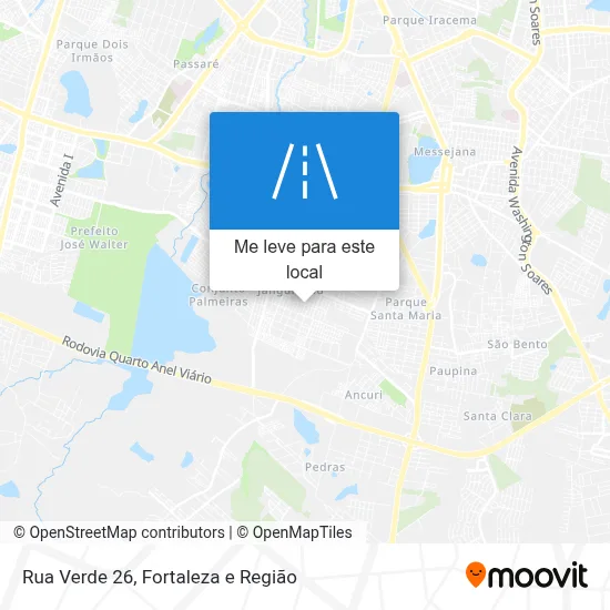 Rua Verde 26 mapa