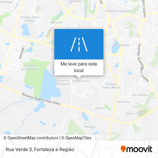 Rua Verde 3 mapa