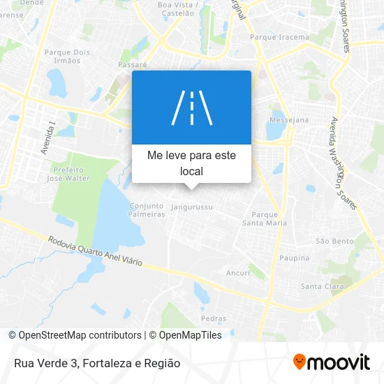 Rua Verde 3 mapa
