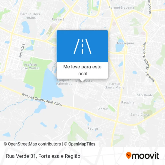 Rua Verde 31 mapa