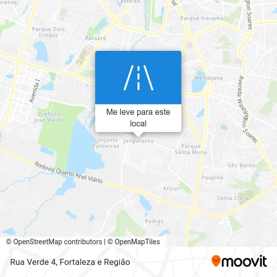 Rua Verde 4 mapa