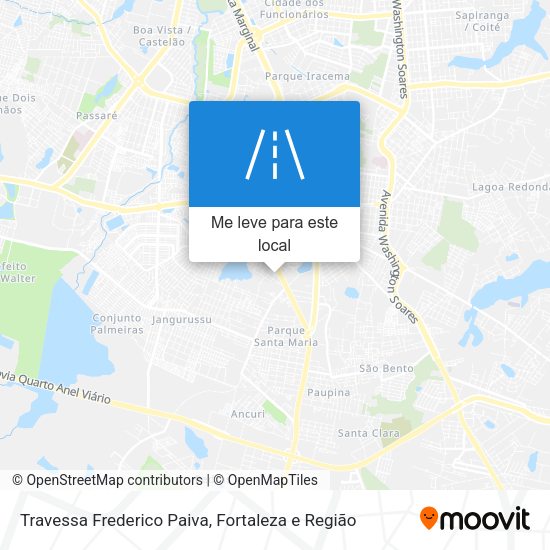 Travessa Frederico Paiva mapa