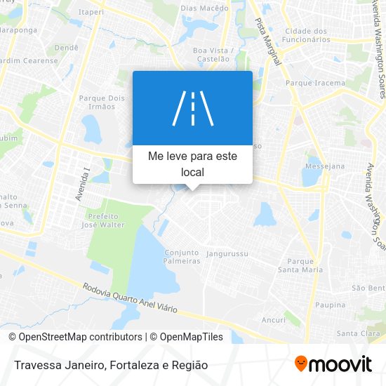 Travessa Janeiro mapa