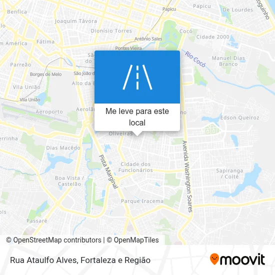 Rua Ataulfo Alves mapa