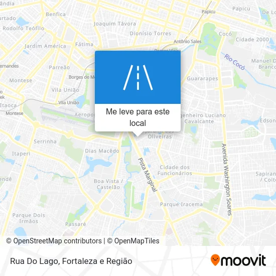 Rua Do Lago mapa