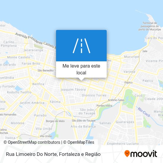Rua Limoeiro Do Norte mapa